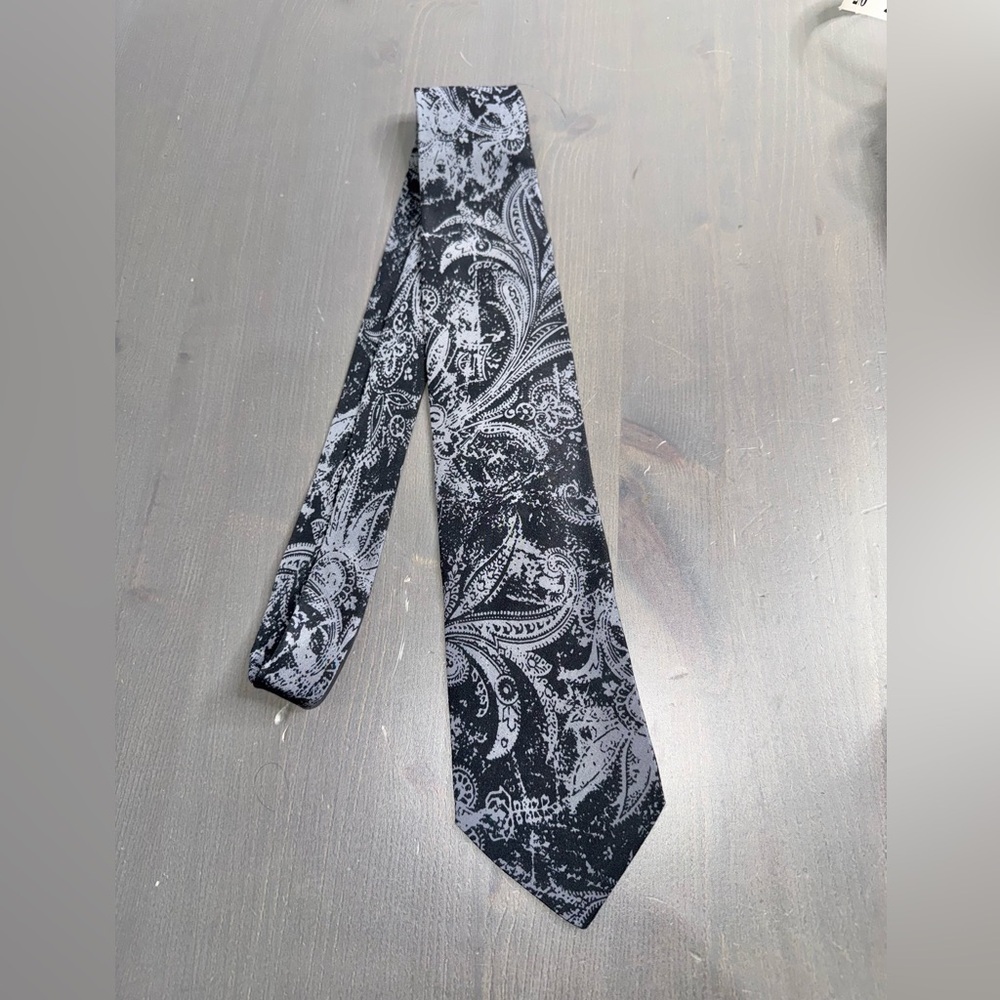 Men’s Fendi Paisley Silk Tie Made in Italy